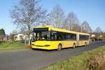 Bus Rheinland-Pfalz / Bus Dierdorf: Solaris Urbino 18 (NR-TD 920, ehem. Dresdner Verkehrsbetriebe AG) vom Verkehrsbetrieb Rhein-Westerwald GmbH (Zickenheiner-Gruppe), aufgenommen im Dezember 2019 im Stadtgebiet von Dierdorf (Landkreis Neuwied).
