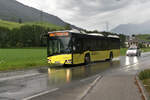 Mit Fahrplanwechsel am 9.7.2023 kam es zu umfangreichen Änderungen des Busverkehrs im Großraum Innsbruck. Solaris Urbino von Postbus (BD-14627) als Linie 540 (vormals Linie 4134) in Aldrans, Fagslung. Aufgenommen 12.7.2023.