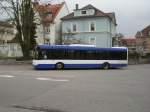 Ein Veolia Palatina Bus Solaris Urbino 12 in Sinsheim am 18.03.11 