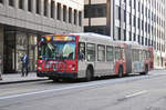 New Flyer Bus D 60 LFR mit der Nummer 6574, auf der Linie 99 unterwegs in Ottawa.