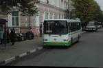Hier ein Linienbus in Jaroslawl an der Wolga nahe Rybinsker Stausee / Russland.