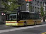 VanHool Bus mit der Betriebsnummer 5 auf der Linie 33 fhrt zum Bahnhof Thun. Die Aufnahme stammt vom 12.10.2011.