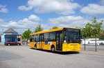 Bus Dänemark / Region Seeland / Region Sjælland: VDL Jonckheere Transit - Wagen 6186 von Trafikselskabet Movia (Eigentümer Fahrzeug: Nobina Danmark), aufgenommen im Mai 2016 am Bahnhof von Frederikssund.