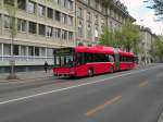 Volvo Bus mit der Betriebsnummer 806 in der Bundesgasse in Bern. Die Aufnahme stammt vom 14.04.2011.