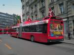 Volvo Bus mit der Betriebsnummer 812 auf der Linie 6B am Hirschengraben in Bern. Die Aufnahme stammt vom 18.05.2011.