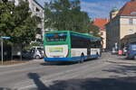 Iveco-Irisbus Crossway (M-RV 9405) als Linie 373 in Wolfratshausen, Sauerlacher Straße. Aufgenommen 25.8.2022.