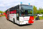 Die Johanniter Irisbus G-RTW am 20.04.24 in Egelsbach bei einer Großübung