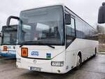 Irisbus Crossway der MVVG in Burg Stargard am 16.02.2022