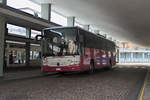 Mercedes Integro Bus Nr. 1893 von Trentino Trasporti am Busbahnhof Trient. Aufgenommen 2.12.2017.