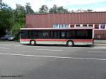 Das Bild zeigt einen Setra Bus in der Saarbrcker Trierer Strae.