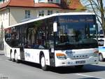 Setra 418 LE Business von Regionalbus Rostock in Güstrow am 18.05.2017