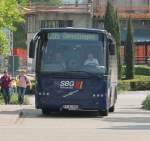 SBG Volvo 8700 als Linie 7205 nach Denzlingen. Hier steht der Bus gerade am Bahnhof in Denzlingen. (05.05.2013)