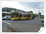 Spandau, der Busverkehr rollt wieder nach dem BVG-Streik, Mai 2008