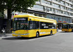 Solaris Urbino electric '1687' E-Testbus am Hardenbergplatz in Berlin im Juli 2017.