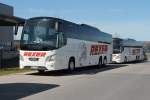 Reise Busse der Firma Rexer Reisen in Calw am Betriebs Gelnde am 15.04.2013