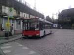 Man Bus mit der Nummer 7339 der Rheinbahn am Bahnhof Wuppertal Vohwinkeln.