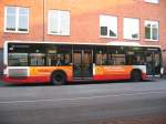 Ein Hochbahn-Bus der bald auf der Linie 25 nach (U) Burgstrae fhrt.