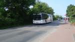 Volwo Linienbus eines Subunternehmers im Seelze im Mai. Der Bus fhrt fr die Regio Bus GmbH Hannover.