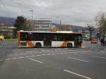 Ein neuer RNV Bus am Heidelberger Hbf am 19.11.10