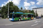 Stadtbus Heilbronn / Heilbronner Hohenloher Haller Nahverkehr GmbH (HNV): Mercedes-Benz Citaro LE der SWH (Stadtwerke Heilbronn GmbH) - Wagen 44, aufgenommen im Juli 2016 in der Nähe vom