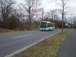 Ein SVM Bus der Linie 25 bei Maintal Hochsatdt.