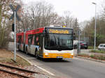 MVG MAN Lions City G Wagen 778 am 17.12.16 in Mainz Lerchenberg