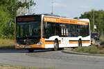 Busbetrieb Anger- angerbus mit dem Mercedes-Benz O530 III C2 (Nr.151), Linie 629, Teltow im August 2022.