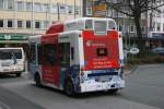 Wagen 2398 von Hinten aufgenommen.
Der Hybrid Bus ist am 1.12.2009 auf der Linie 266 zur Dieselstr. in Bottrop eingesetzt.