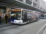 




Dieses Foto zeigt einen Citaro Bus. Die Aufnahme des Fotos war am 17.04.2010 in Saarbrcken am Hauptbahnhof.


















