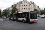 ESWE Verkehr MAN Lions City G Wagen 358 am 26.09.20 in Wiesbaden