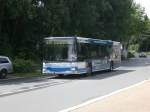 MAN Niederflurbus 2. Generation auf der Linie 630 nach Wuppertal-Ronsdorf Schenkstrae an der Haltestelle Wuppertal-Kllenhahn Schulzentrum Sd.(12.7.2012) 