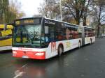 MB Citaro Gelenkbus von VGBreitenbach in Schwerte Bhf/Bbf,  als Linie 430 nach Dortmund - Hrde Bhf.im Auftrag der DSW21 (10.11.2007)