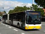 MVG MAN Lions City G Wagen 772 am 16.09.17 in Mainz Kastel (Wiesbaden)