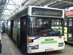 Am 13.01.2009 wurde Dieser Mercedes Linienbus der Firma Reissmann an ein Ferkehrsunternehmen aus Apolda bergeben.