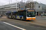 DB Regiobus Mitte MAN Lions City G Wagen 309 am 12.02.24 in Mainz Hauptbahnhof