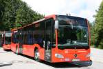 Mercedes Citaro C2 Ü  Oberbayernbus  M-RV 9455, Bus wird auf der steilen Bergstrecke zum Kehlsteinhaus eingesetzt, Berchtesgaden 08.09.2015