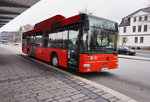 MAN-Bus von DB Frankenbus, unterwegs auf der Kfl.