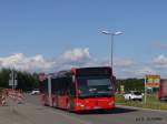 Der neueste Bus der Niederlassung Friedrichshafen - UL-A 9450 am 30.08.2014 als Shuttlebus zw.