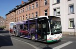 Stadtbus Aschaffenburg / Verkehrsgemeinschaft am Bayerischen Untermain (VAB): Mercedes-Benz Citaro C2 der Stadtwerke Aschaffenburg Verkehrs-GmbH (STWAB), aufgenommen im September 2016 in der Nähe vom Hauptbahnhof in Aschaffenburg.