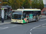 WIFI-Bustouristik (Wiessmann & Fischer KG) / MIL-WI 18 / Aschaffenburg, Luitpoldstr. (Hst Stadthalle) / Mercedes-Benz O 530 LE / Aufnahemdatum: 07.10.2020 / Werbung: Spilger