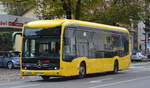 Der recht neue E-Bus vom Typ eCitaro EN19 der Berliner Verkehrsbetriebe (BVG Nr.