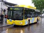 MAN Wasserstoffbus der BVG (Wagen 1485) auf der Linie M45 im Mai 2007 am Bf. Zoo, Hardenbergplatz. In der Innenstadt ein recht seltenes Bild, da auf den  Spandauer Linien  normalerweise nur Gelenkbusse oder Doppeldecker eingesetzt werden und der Bushof Spandau der Einzige mit Wasserstofftankstelle ist.