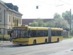 Solaris Urbino der DVB als Linie 65 nach Blasewitz ( Wagen Nr. 428 057 - 5 )an der Haltestelle Altreick. 11.04.2014 