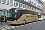Optima Tours Setra 5000er am 27.01.18 in Frankfurt am Main Busbahnhof (Südseite Hbf)