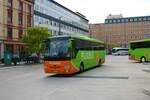 Flixbus Reisebus am 24.09.22 in Frankfurt am Main