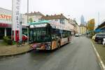 ICB Solaris Urbino Hydrogen Wasserstoff Bus Wagen 249 am 19.11.22 in Frankfurt Westbahnhof