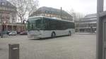 Hier der KA HT 624 von Hagro Transbus macht gerade eine Pause am Hauptbahnhof in Karlsruhe.