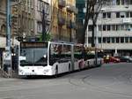 Autobus Sippel Mercedes Benz Citaro 2 G am 04.03.17 als Arena Linie zum Mainz 05 Fußballspiel 