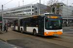 DB Regiobus Mitte MAN Lions City G Wagen 310 am 12.02.24 in Mainz Hauptbahnhof