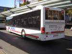 Ein Setra Bus der Firma Ruwertal Reisen hat am Saarbrcker-Hauptbahnhof Gste aufgenommen.